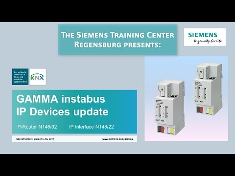 Siemens KNXnet/IP Devices: Update