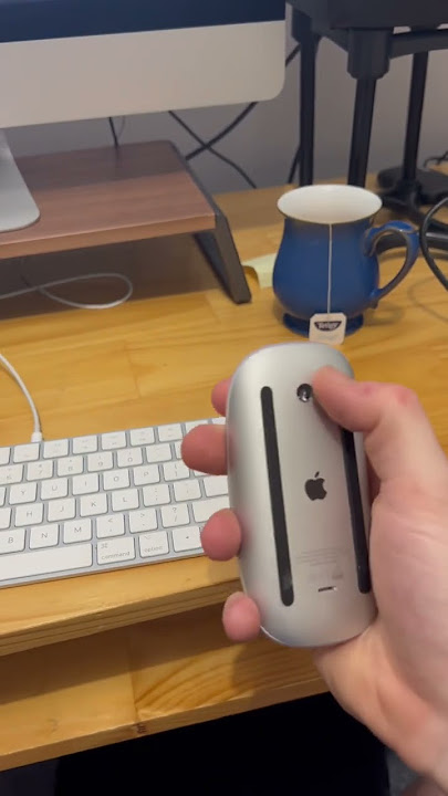 How to connect a Magic Mouse to an iMac using the Magic Keyboard