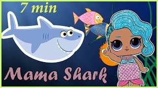 Baby Shark +More Nursery Rhymes &amp; Kids Songs with LOL Surprise Dolls