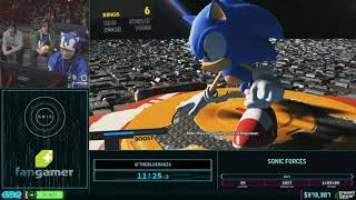 Sonic Forces by thebluemania in 58:15 - AGDQ2019