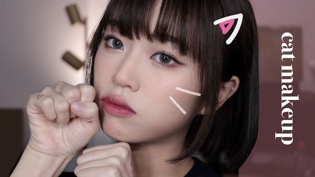 (ENG) 쥐의해를 잡아먹을 고양이상 메이크업 룩... (써니가 돌아왔습니다...) // Cat-like makeup look 😻🐈