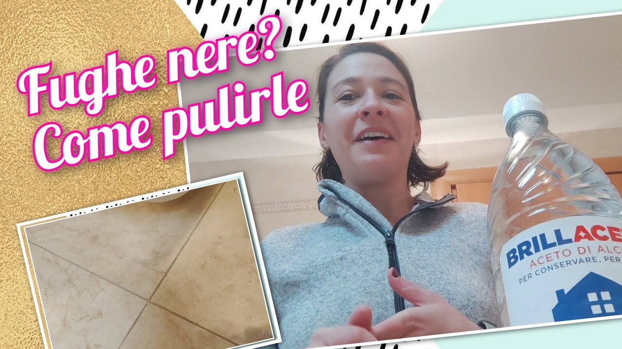 Sentire Odore Di Aceto Significato Pulire le fughe nere con l'aceto di alcool, funzionerà? #puliziacasa #