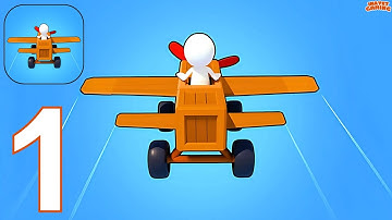 Fly Challenge: Airplane Games - Gameplay Walkthrough Part 1 (Android,iOS)