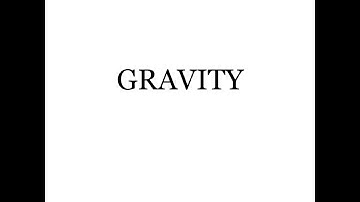 gravity multiple choice questions