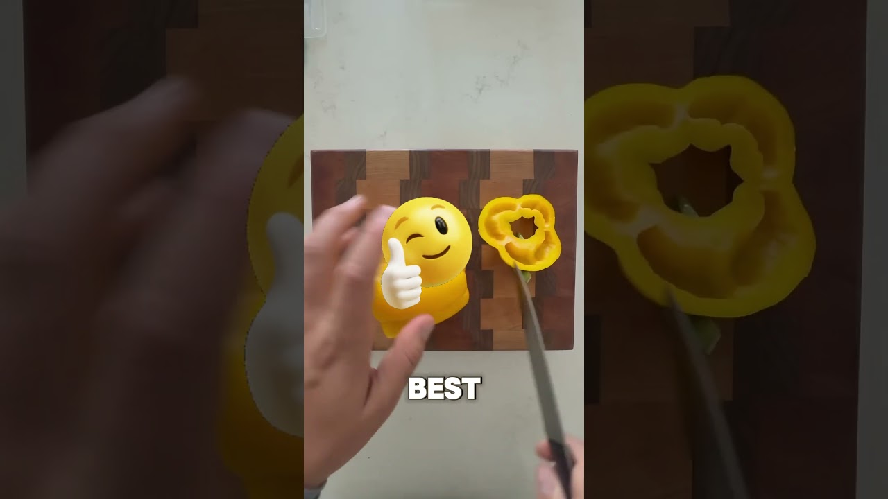 You're Cutting Bell Peppers WRONG! 🤯