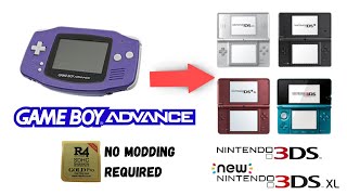 How to Play GAMEBOY ADVANCE GBA ROMs Games on 3DS/2DS/DSi/DSL Tutorial! R4Flash Method(NO Timebomb) screenshot 5