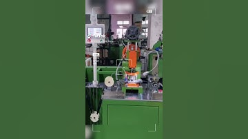 Zipper making machine