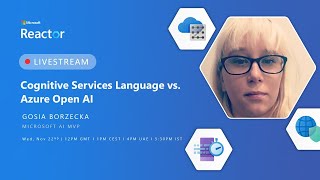 Cognitive Service Language vs  Azure Open AI