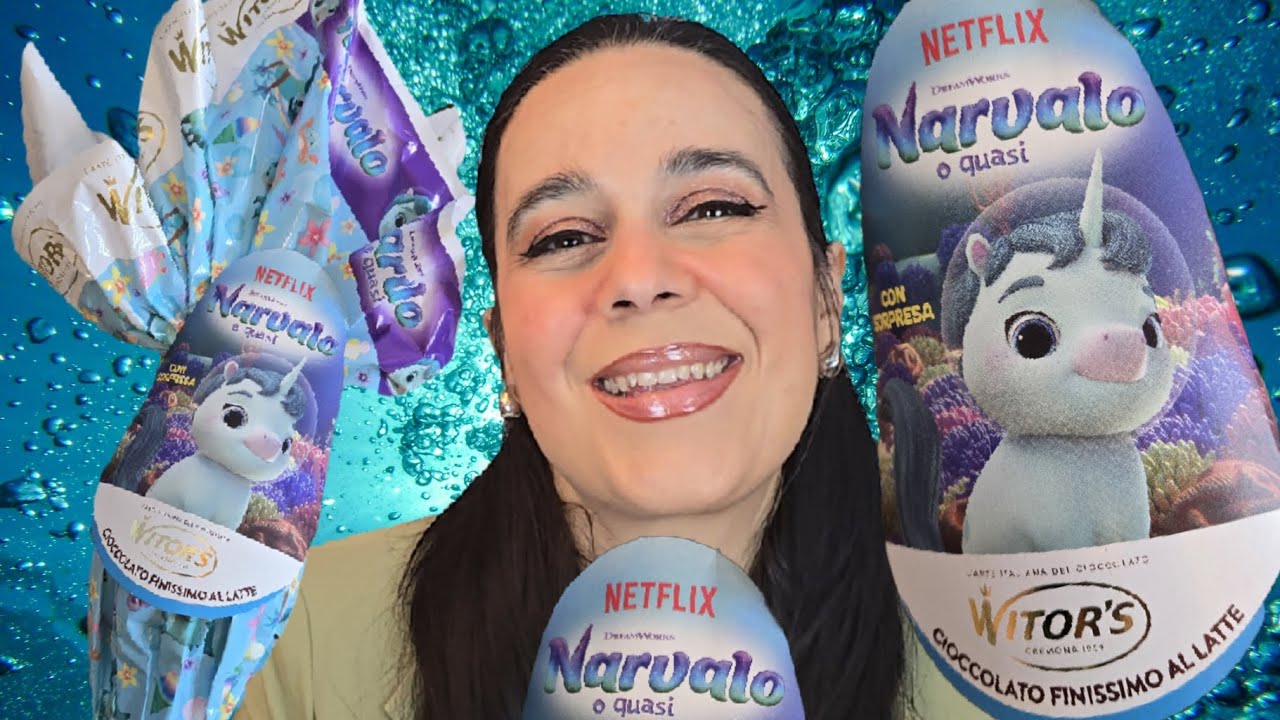 APRIAMO INSIEME L'UOVO DI PASQUA WALCOR  NARVALO O QUASI 2025 🦄 NETFLIX