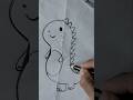 cute dinosaur 🦕 drawing #drawing #trending #viral #cute #youtubeshorts #dainosaur #doodle