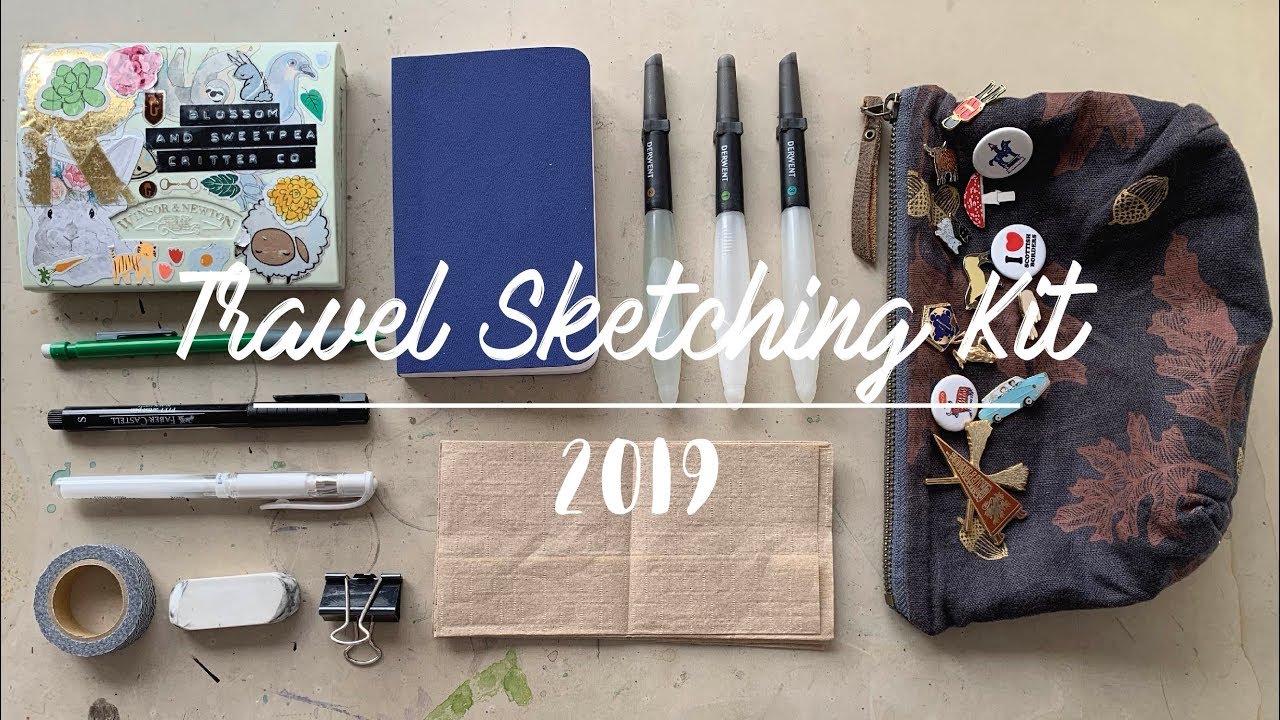 Updated Travel Sketch Kit 2019 