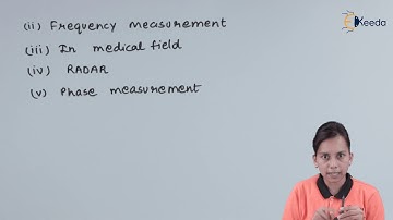 Applications of CRO - Electronic Instruments - Application of Electronics Class 12