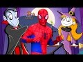 🎃 Spook Kooky Halloween Song For Kids 🦇 Spiderman Halloween Songs 👻  Superhero Sing Along Songs