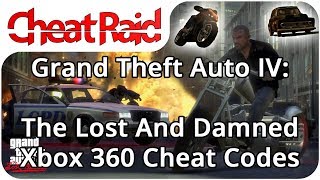 Grand Theft Auto IV: The Lost And Damned Cheat Codes | Xbox 360 screenshot 3