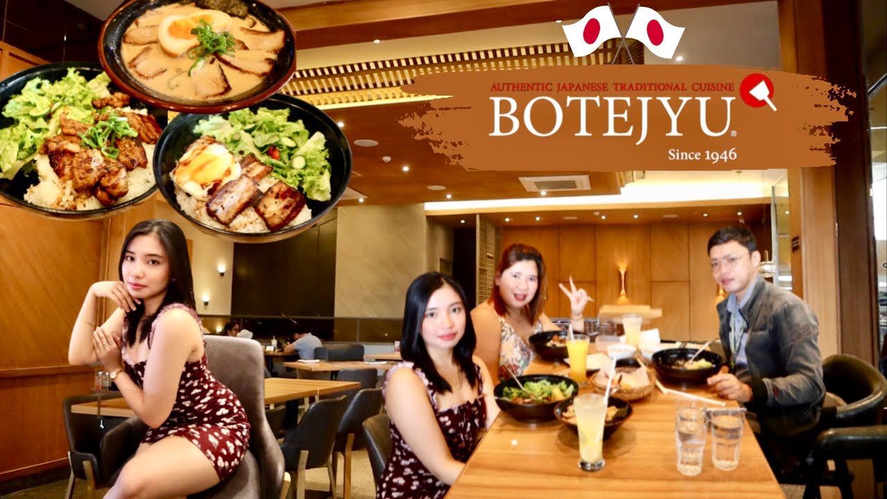 Botejyu 🍜🍱 Japanese Restaurant 🇯🇵 - YouTube