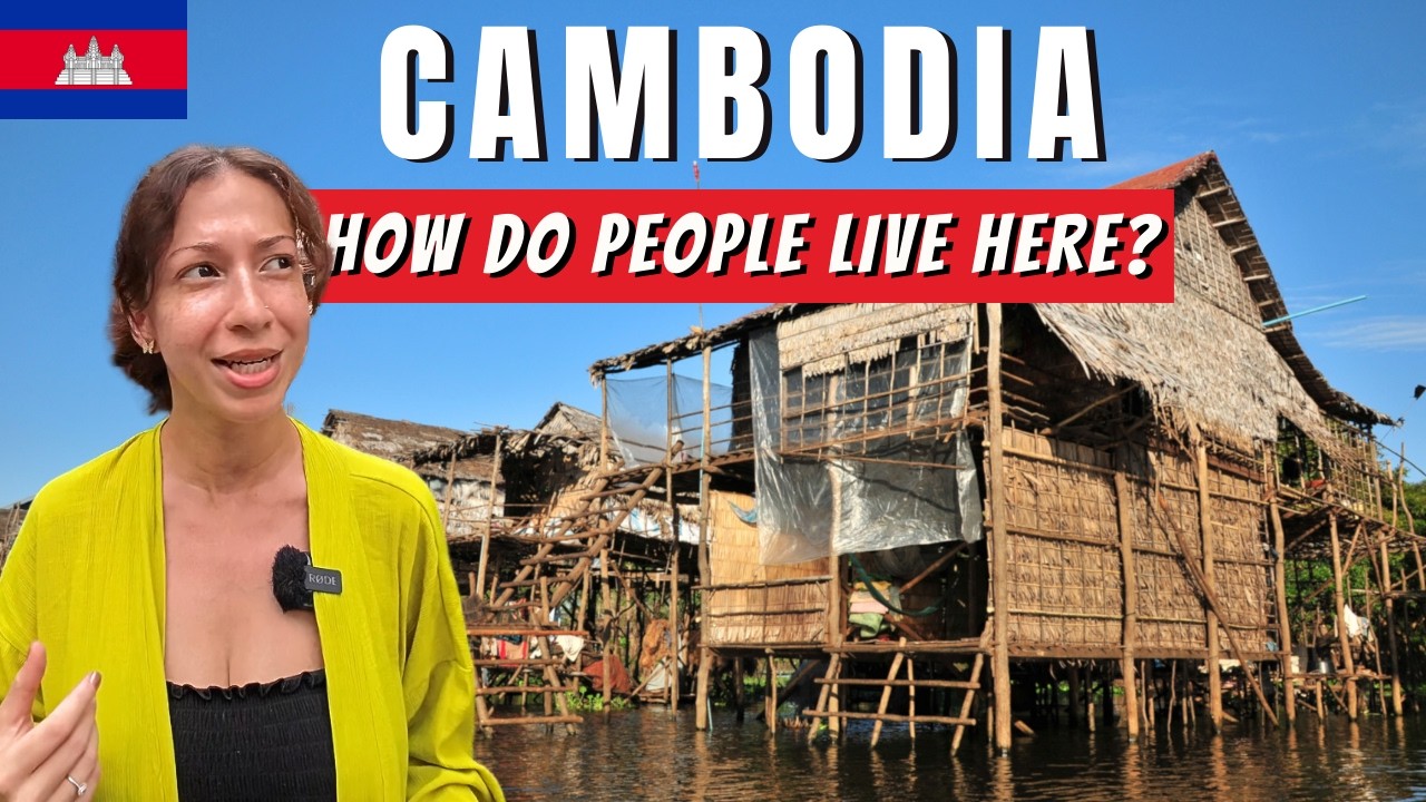 CAN YOU IMAGINE LIVING HERE? Inside Cambodia’s Floating Villages on Tonle Sap 🇰🇭