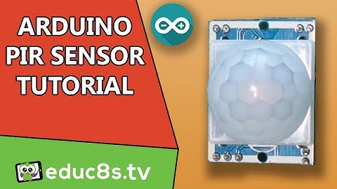 Arduino PIR sensor tutorial
