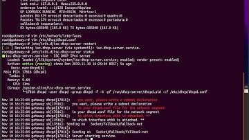 Servidor Linux Gateway - Básico -  (firewall iptables / dhcp / squid )