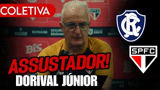 ASSUSTADORA ENTREVISTA COLETIVA DE DORIVAL JUNIOR REMO 1X0 SÃO PAULO BRASILEIRÃO 2026
