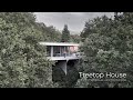 Treetop House - Inside the treetop house | 4k Architecture Video