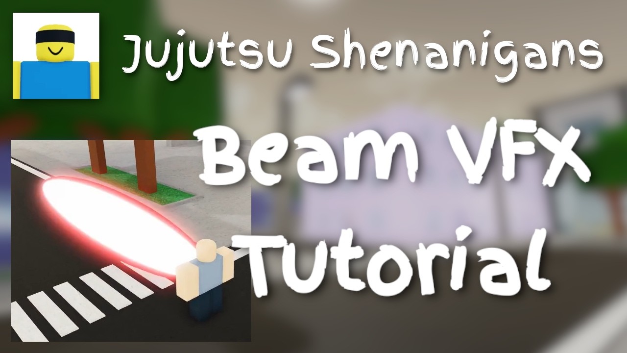 [JJS] How to use Beam VFX | Jujutsu Shenanigans | Skill Builder