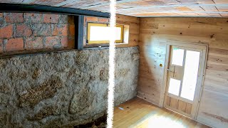 #95 Renovating the small room in our old granite ruin