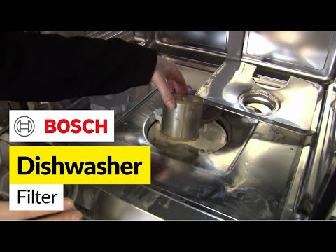 bosch dishwasher drain filter