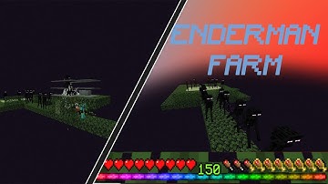 MINECRAFT ENDERMAN XP FARM 1.13/1.14/1.15 - Survival Tutorial