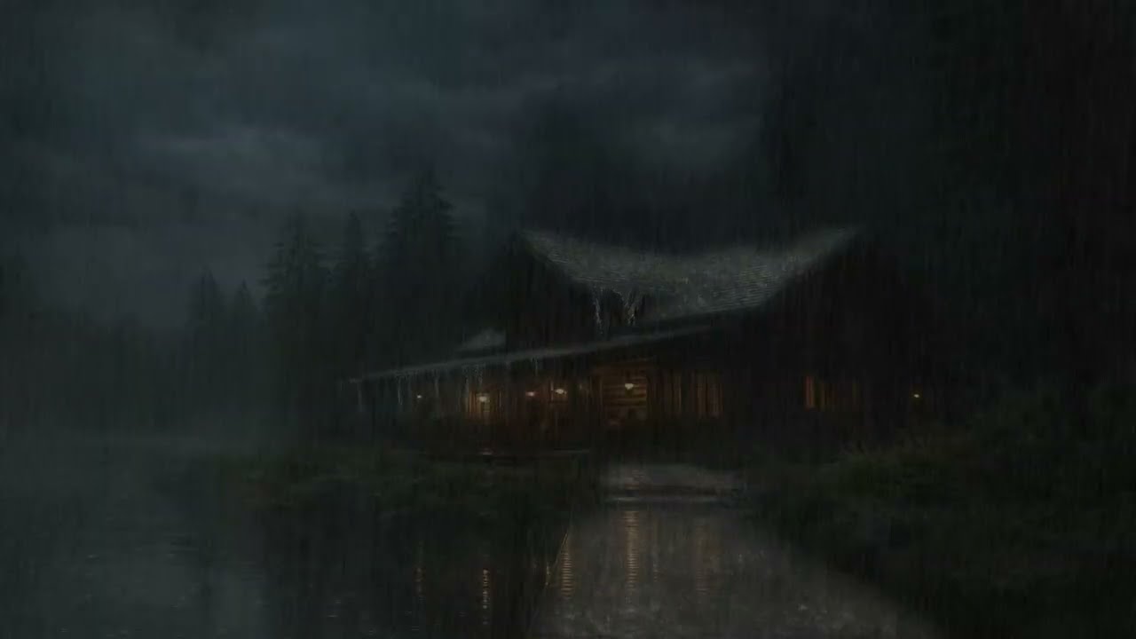 Heavy Forest Rain Sounds 🌧️ Deep Sleep, Stress Relief & Meditation