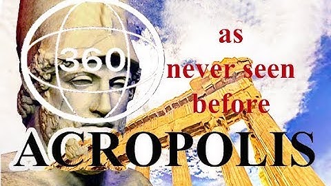 ACROPOLIS STEP BY STEP 360VR video with Ancient Greek Music and SEAN CONNERY reading CAVAFY