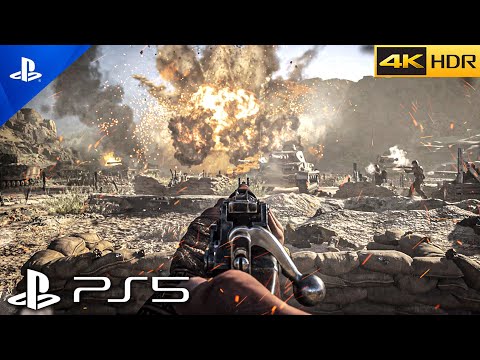 (PS5) BATTLE OF EL ALAMEIN | Immersive Realistic ULTRA Graphics Gameplay [4K 60FPS HDR] Call Of Duty