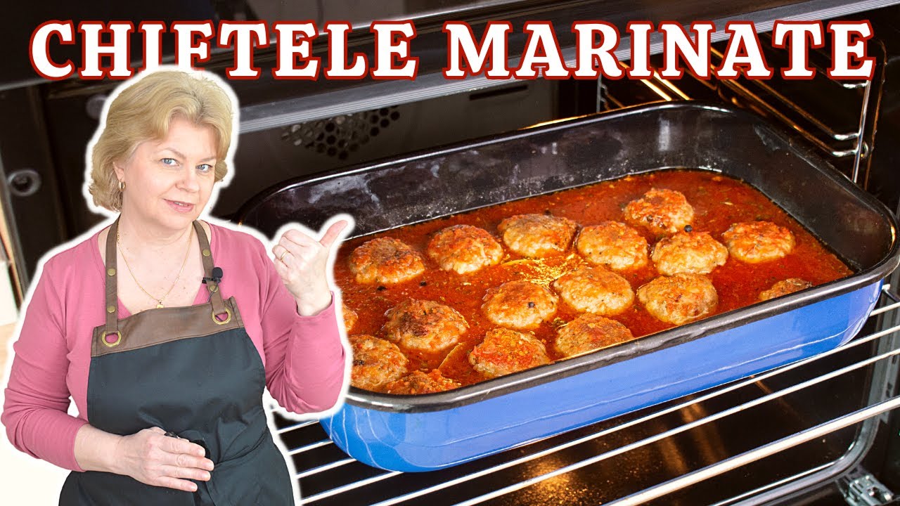 👉 CHIFTELE marinate LA CUPTOR! 👌 Rețeta simplă, fără prăjire în baie de ulei!