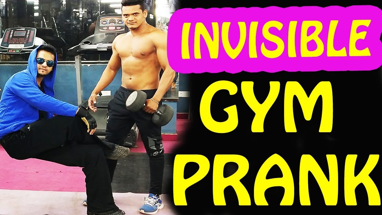 INVISIBLE GYM MAGIC PRANK | अदृश्य कसरत गृह | Pranks in india | NatKhat ...