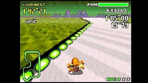 F-Zero Maximum Velocity: Twist Circuit 1