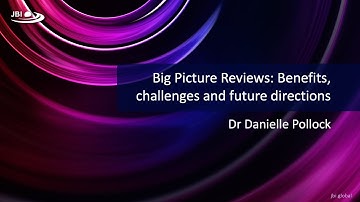 Scoping Reviews, Mapping Reviews and Evidence and Gap Maps