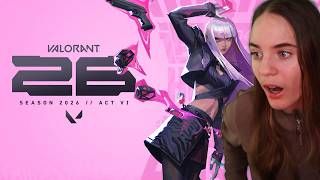 Hush Valorant Agent Trailer Reaction | Alina Vee 