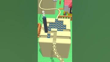 350..STACKY DASH  gameplay RELAXINGSETISFYING-top MOBILE GAMES! ANDROID STACKY DASH UPDATED