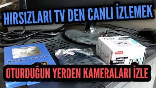 Uydu Santrali̇ne Rf Modülatör Bağlantisi Güvenli̇k Kamerasi Tv Den Nasil İzleni̇r? 