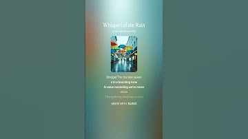 Thumbnail of Whispers of the rain@LunaMae#song#newsong#เพลงเพราะ #เพลงสากล