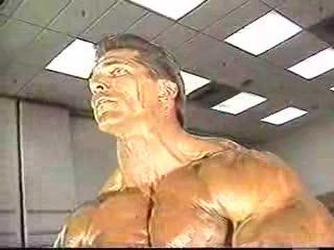 Bodybuilder Scott Demers 1995 USA Backstage