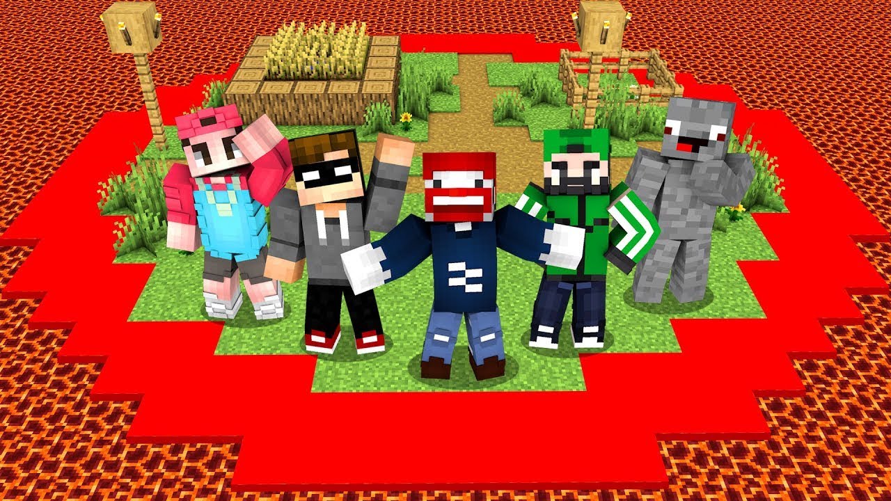 12 YOUTUBER EINGESPERRT in MINECRAFT WALLS (XXL FILM)