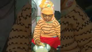 गौतम नास्ता कर रहा है🥰🥰😍 cute baby #shorts