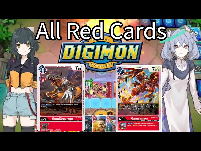 digimon red card Alysion - All Cards in the Closed Beta Description coming soon... REVEALS] Hello Digimon Tamers! Today's