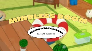 Escape Walkthrough Mindless Room Kensuke Horikoshi screenshot 5