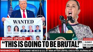 BREAKING: US & Mexico DECLARE WAR After Journalist's BRUTAL Execution by Cartel - 30+ Shots Fired!