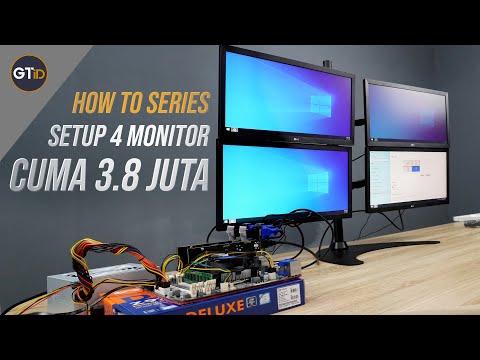 Video: Cara Menyambungkan Empat Monitor