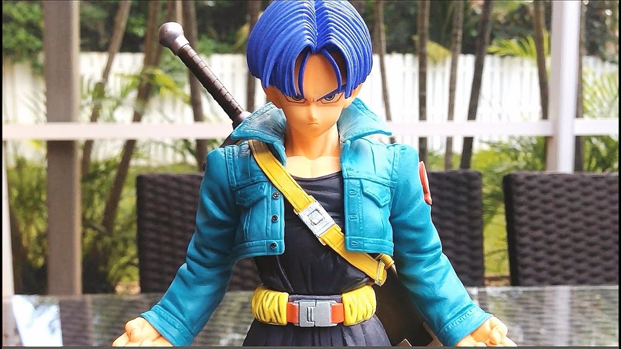 Dragon Ball Z Figure Review - Master Stars Piece The Trunks - YouTube