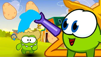 One Potato Two Potato | Om Nom Songs | Kids Cartoons & Nursery Rhymes | Moonbug Kids