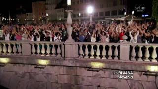 HD HDTV ESC Eurovision Song Contest 2010 Final - Interval Act - Flash Mob & Madcon - Glow