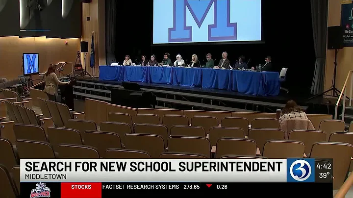 Search for interim superintendent continues after board of education meeting in Middletown
